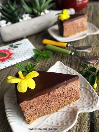 çikolatalı cheesecake pişirilmedin